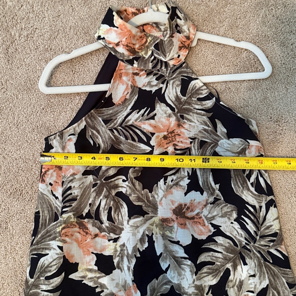 Alythea Tropical Floral Halter Dress - Picture 8 of 8